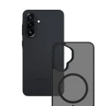 Etui 3mk Smoke MagCase na Samsung Galaxy A57 - szare-półprzezroczyste