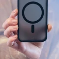 Etui 3mk Smoke MagCase na Samsung Galaxy A57 - szare-półprzezroczyste