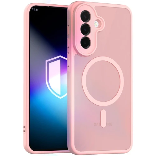 Etui 3mk Misty MagCase na Samsung Galaxy A37 - różowe