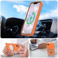 Etui RabbitMob do iPhone 16e / 17e, Silikonowe PREMIUM, Case, do MagSafe | Pomarańczowy