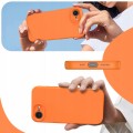 Etui RabbitMob do iPhone 16e / 17e, Silikonowe PREMIUM, Case, do MagSafe | Pomarańczowy