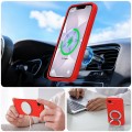 Etui RabbitMob do iPhone 16e / 17e, Silikonowe PREMIUM, Case, do MagSafe | Czerwony