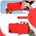 Etui RabbitMob do iPhone 16e / 17e, Silikonowe PREMIUM, Case, do MagSafe | Czerwony