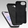 Etui RabbitMob do iPhone 16e / 17e, Silikonowe PREMIUM, Case, do MagSafe | Czarny