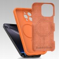 Etui RabbitMob do iPhone 16 Pro, Silikonowe PREMIUM, Case, do MagSafe | Pomarańczowy