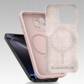 Etui RabbitMob do iPhone 16 Pro, Silikonowe PREMIUM, Case, do MagSafe | Różowy