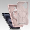 Etui RabbitMob do iPhone 16, Silikonowe PREMIUM, Case, Smukłe, do MagSafe | Różowy