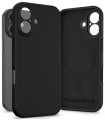 Etui RabbitMob do iPhone 16, Silikonowe PREMIUM, Case, Smukłe, do MagSafe | Czarny