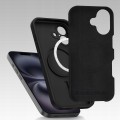 Etui RabbitMob do iPhone 16, Silikonowe PREMIUM, Case, Smukłe, do MagSafe | Czarny