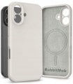 Etui RabbitMob do iPhone 16, Silikonowe PREMIUM, Case, Smukłe, do MagSafe | Beżowy