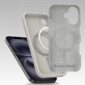 Etui RabbitMob do iPhone 16, Silikonowe PREMIUM, Case, Smukłe, do MagSafe | Beżowy