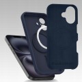 Etui RabbitMob do iPhone 16, Silikonowe PREMIUM, Case, Smukłe, do MagSafe | Granatowy