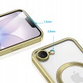 Etui do iPhone 16e / 17e, ELITE FRAME CASE, Ochrona Aparatu, do MagSafe | Złote