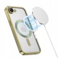 Etui do iPhone 16e / 17e, ELITE FRAME CASE, Ochrona Aparatu, do MagSafe | Złote