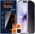 Szkło Hartowane Prywatyzujące RabbitMob do iPhone 17 / iPhone 16 Pro