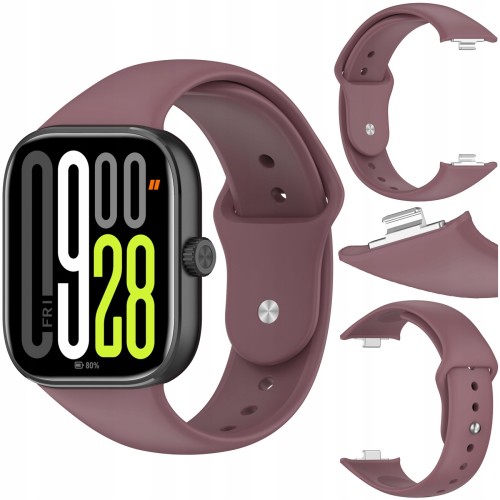 Pasek RabbitMob do Xiaomi Redmi Watch 6/5/4, Smart Band 10 Pro/9 Pro/8 Pro | Dymny fiolet