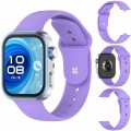 Pasek RabbitMob do Huawei Watch Fit 3/4/4 Pro/5/5 Pro, Miękki | Fioletowy