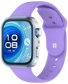 Pasek RabbitMob do Huawei Watch Fit 3/4/4 Pro/5/5 Pro, Miękki | Fioletowy