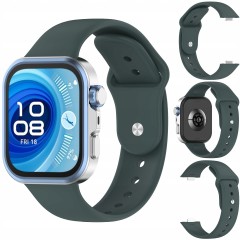 Pasek RabbitMob do Huawei Watch Fit 3/4/4 Pro/5/5 Pro, Miękki | Zielony