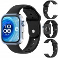 Pasek RabbitMob do Huawei Watch Fit 3/4/4 Pro/5/5 Pro, Miękki | Czarny