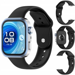 Pasek RabbitMob do Huawei Watch Fit 3/4/4 Pro/5/5 Pro, Miękki | Czarny