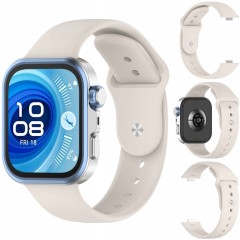 Pasek RabbitMob do Huawei Watch Fit 3/4/4 Pro/5/5 Pro, Miękki | Beżowy