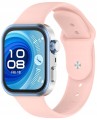 Pasek RabbitMob do Huawei Watch Fit 3/4/4 Pro/5/5 Pro, Miękki | Jasnoróżowy