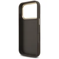 Etui Guess 4G Big 4G Classic Logo Big Strap Metal Buttons na iPhone 17 Pro - brązowe
