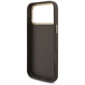 Etui Guess 4G Big 4G Classic Logo Big Strap Metal Buttons na iPhone 17 Pro Max - brązowe