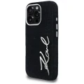 Etui Karl Lagerfeld FW Jeans Signature Logo na iPhone 16 Pro - czarne
