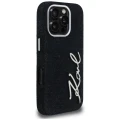 Etui Karl Lagerfeld FW Jeans Signature Logo na iPhone 16 Pro - czarne