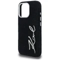 Etui Karl Lagerfeld FW Jeans Signature Logo na iPhone 16 Pro - czarne