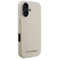 Etui Karl Lagerfeld FW Stamped Karl MagSafe na iPhone 16 - beżowe