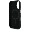 Etui Karl Lagerfeld FW Stamped Karl MagSafe na iPhone 16 - czarne