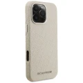 Etui Karl Lagerfeld FW Stamped Karl MagSafe na iPhone 16 Pro - beżowe