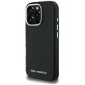 Etui Karl Lagerfeld FW Stamped Karl MagSafe na iPhone 16 Pro - czarne
