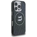 Etui Karl Lagerfeld IML Choupette Head Logo MagSafe na iPhone 16 Pro - czarne