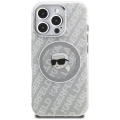 Etui Karl Lagerfeld IML Karl Head Logo MagSafe na iPhone 16 Pro Max - szare