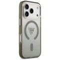 Etui Guess IML Gradient Triangle Logo MagSafe na iPhone 17 Pro Max - zielone