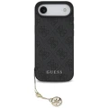 Etui Guess 4G Charms Collection MagSafe na iPhone Air - czarne