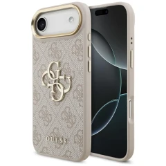 Etui Guess 4G Big 4G Classic Logo na iPhone Air - różowo-złote