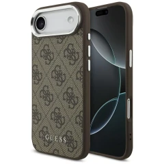 Etui Guess 4G Classic Logo MagSafe na iPhone Air - brązowe