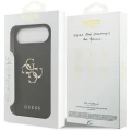 Etui Guess Grained Big 4G & Classic Logo na iPhone Air - czarne