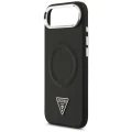Etui Guess Triangle Logo MagSafe na iPhone Air - czarne