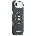 Etui Karl Lagerfeld IML Choupette Head Logo MagSafe na iPhone Air - czarne