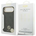 Etui Guess 4G Strass Logo MagSafe na iPhone Air - czarne