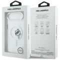 Etui Karl Lagerfeld IML Peekaboo MagSafe na iPhone Air - przezroczyste