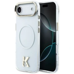 Etui Karl Lagerfeld IML K Head Logo MagSafe na iPhone Air - przezroczyste