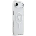 Etui Guess IML Gradient Triangle Logo MagSafe na iPhone Air - przezroczyste
