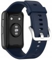 Pasek RabbitMob do Huawei Watch Fit / Fit SE / Fit New, Miękki | Granatowy